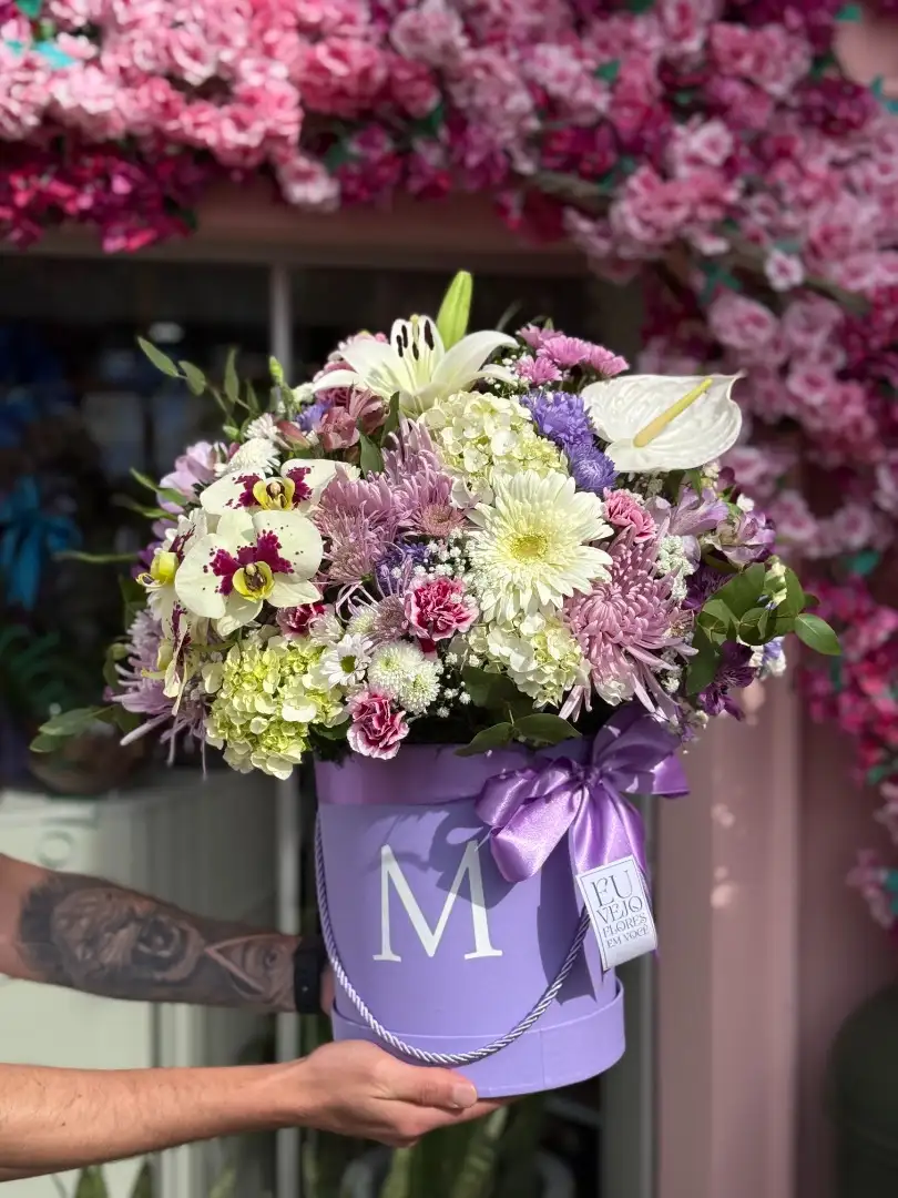 Box de Flores Purple
