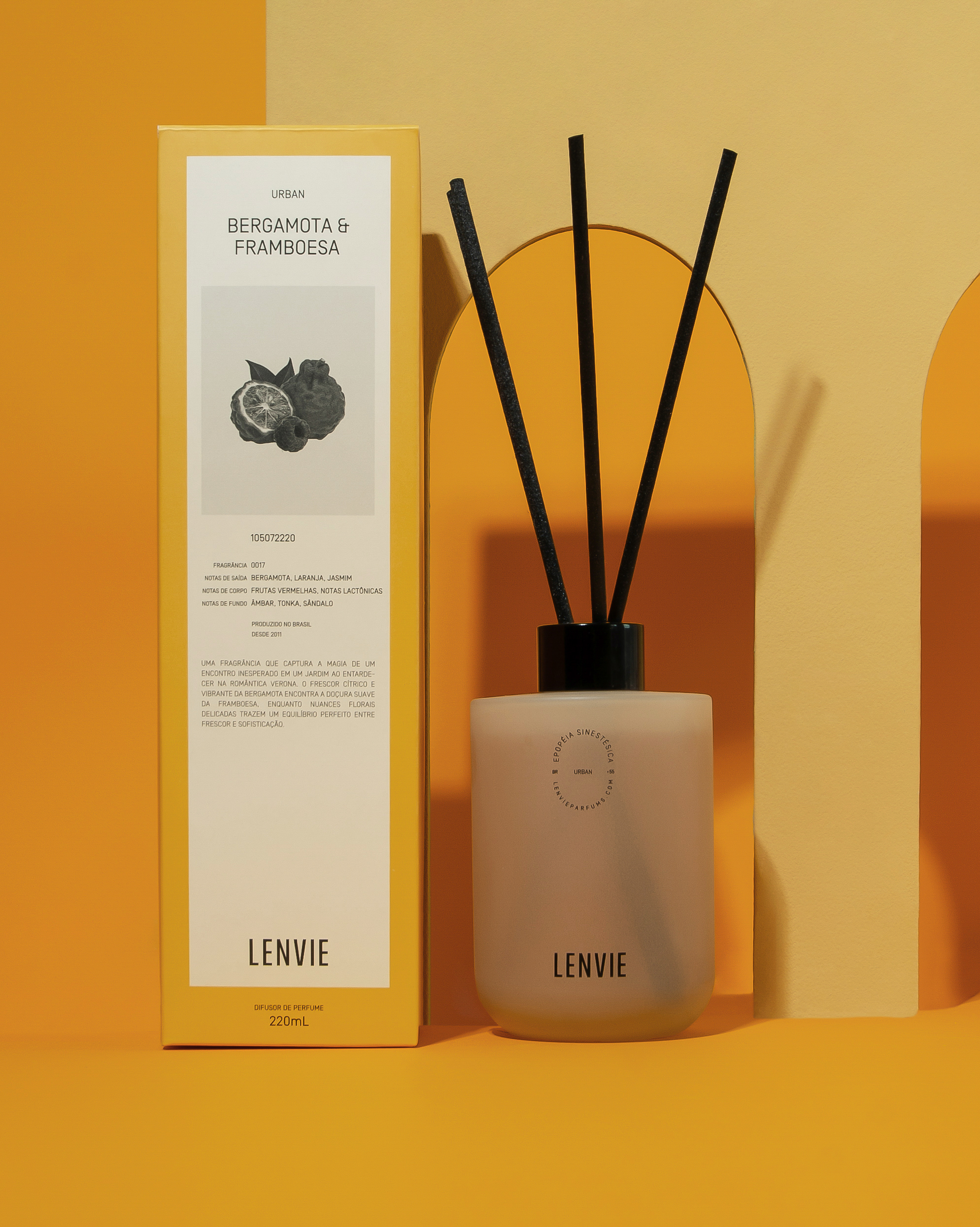 Difusor – Bergamota e Framboesa