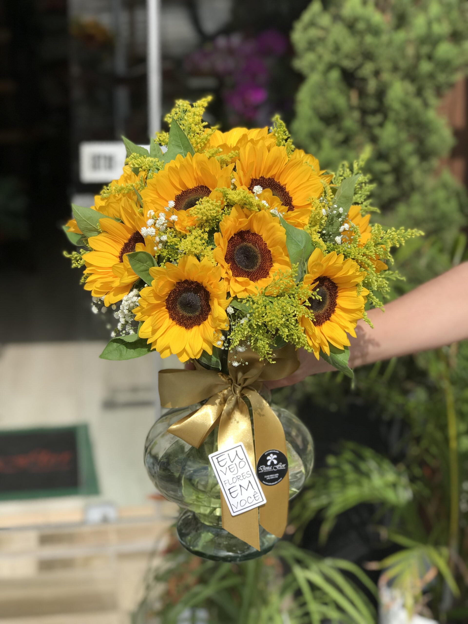 Arranjo 12 Girassóis