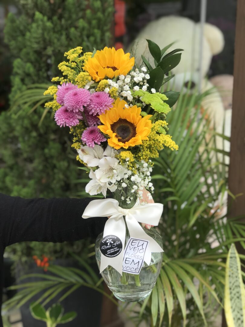 Arranjo Girassóis e Flores do Campo