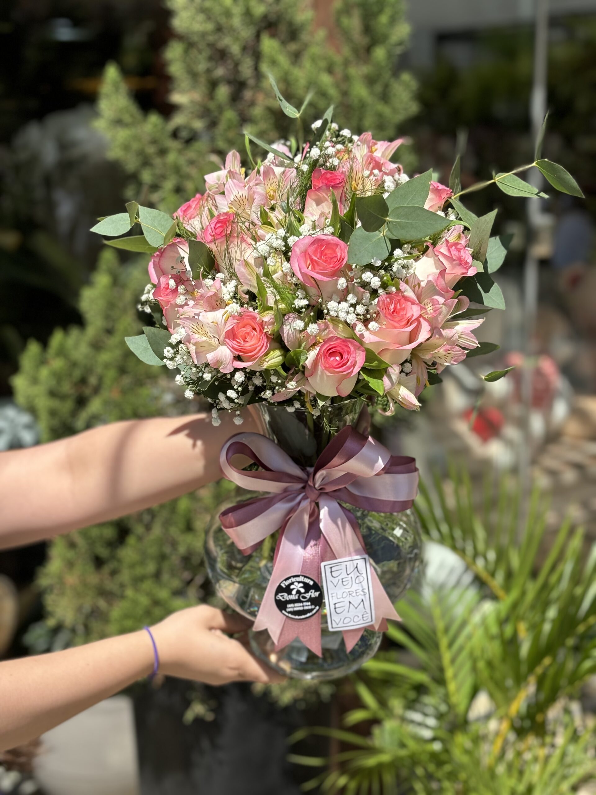 Arranjo Surpresa de Flores